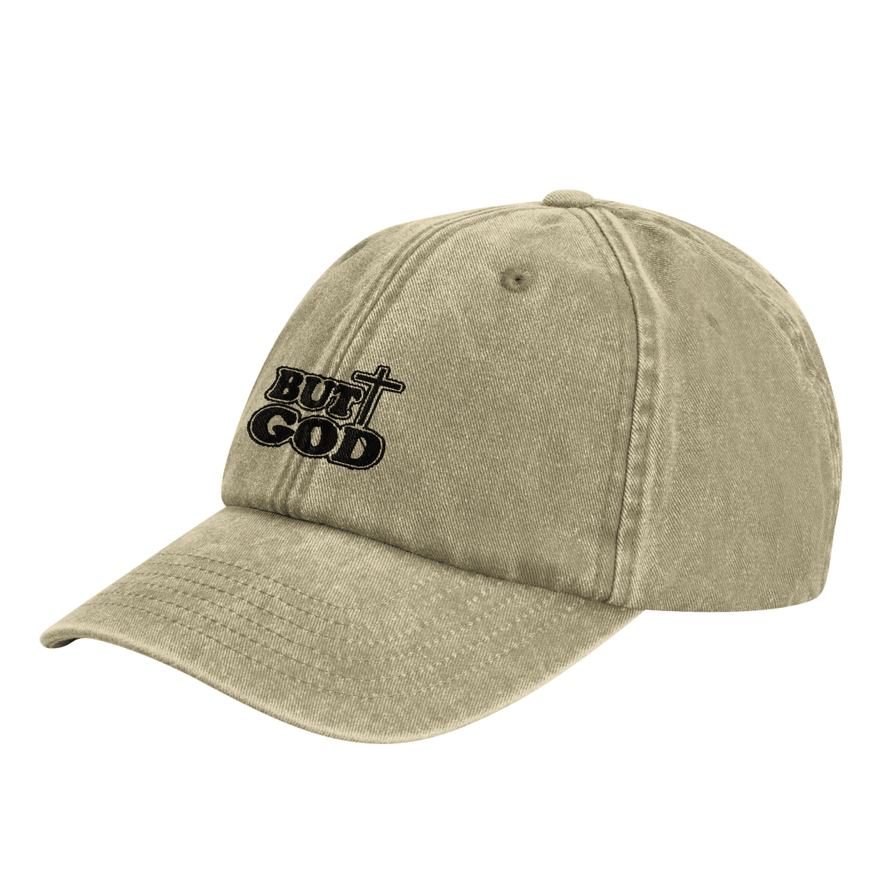 But God Embroidered Cap | Christian Faith Hat | Wear Your Heart - Wear Your Heart