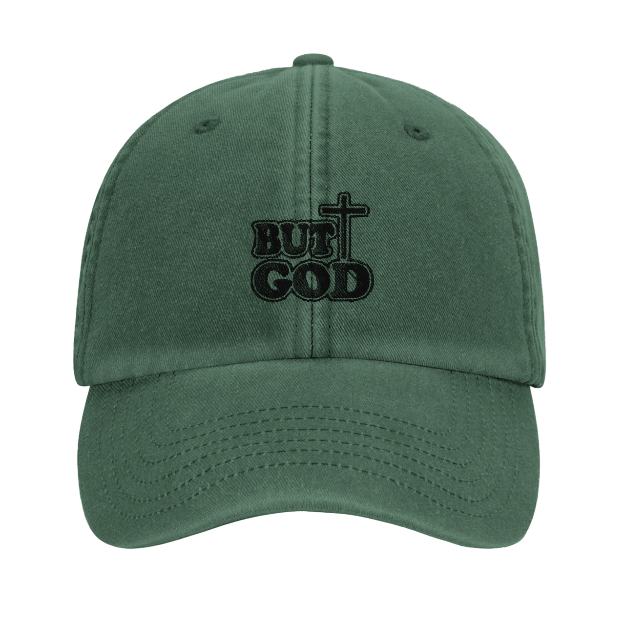 But God Embroidered Cap | Christian Faith Hat | Wear Your Heart - Wear Your Heart