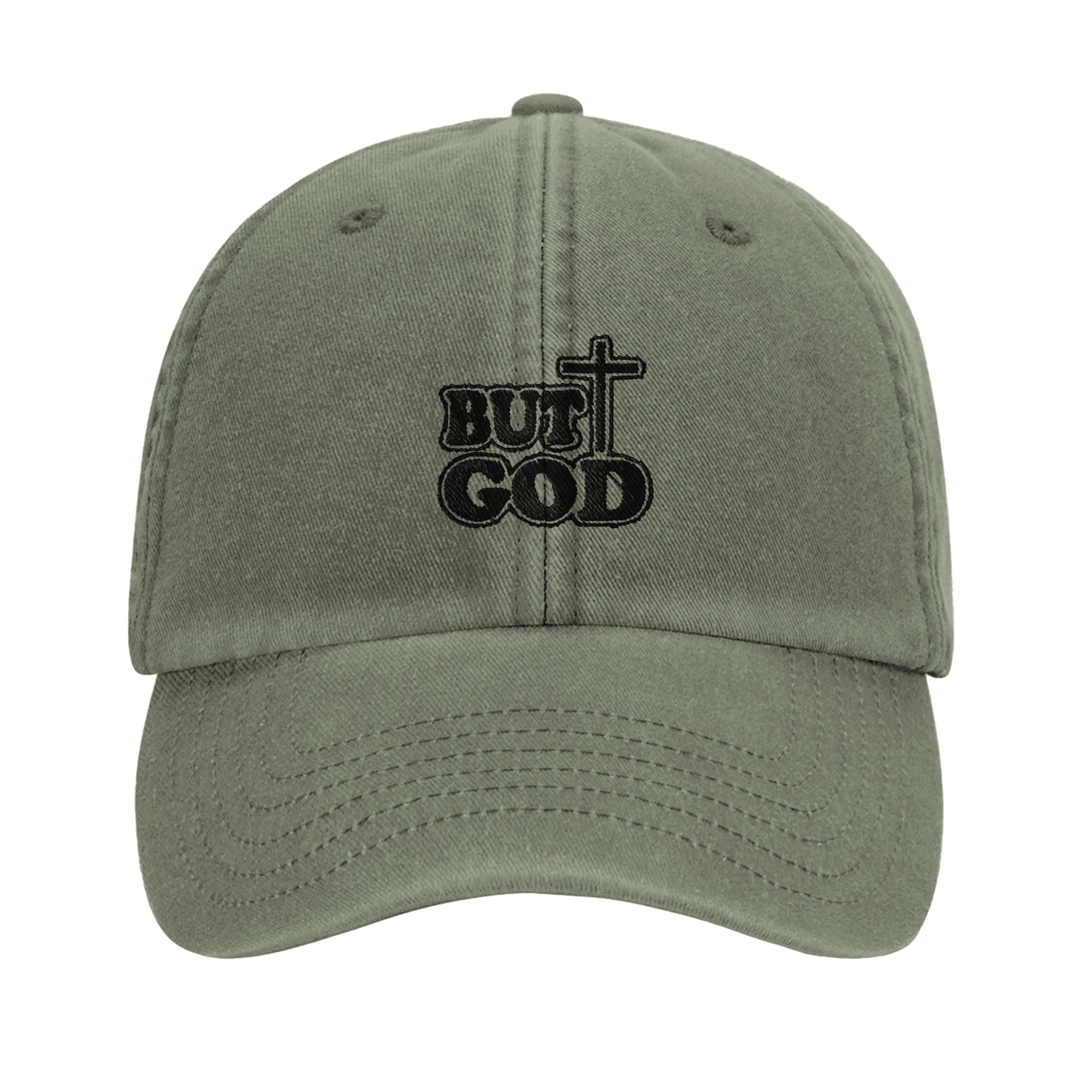 But God Embroidered Cap | Christian Faith Hat | Wear Your Heart - Wear Your Heart