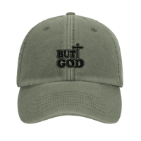 But God Embroidered Cap | Christian Faith Hat | Wear Your Heart - Wear Your Heart