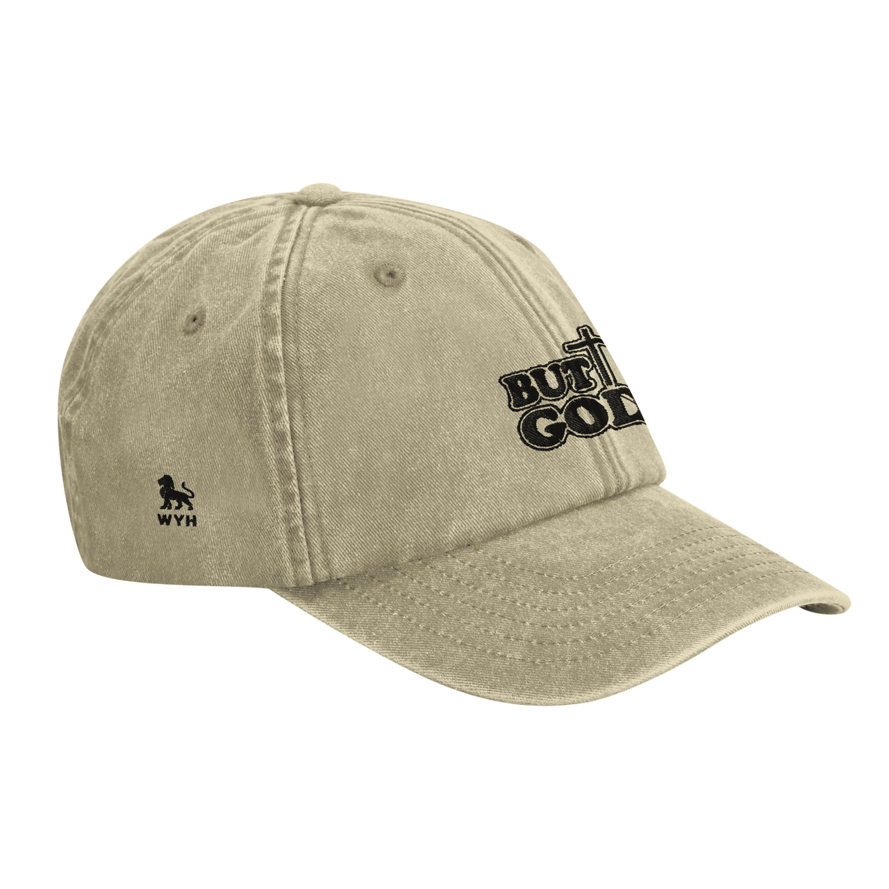 But God Embroidered Cap | Christian Faith Hat | Wear Your Heart - Wear Your Heart