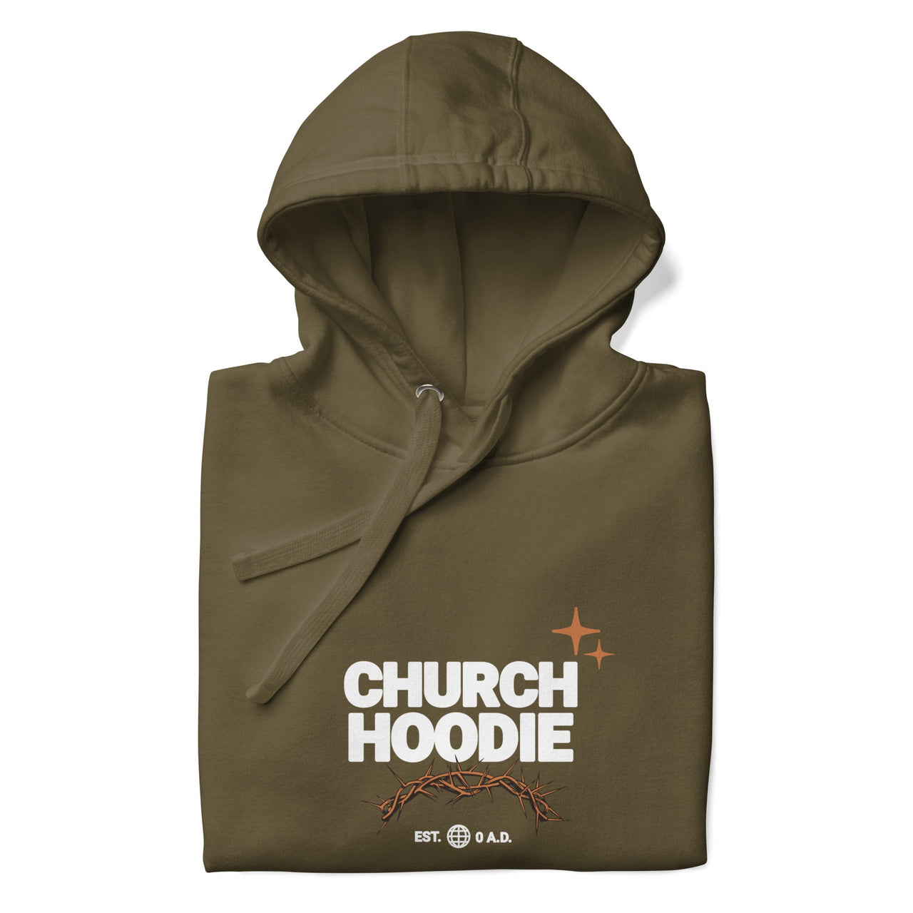 Church Hoodie – Christian Unisex Hoodie | Modern Faith Streetwear - Wear Your Heart