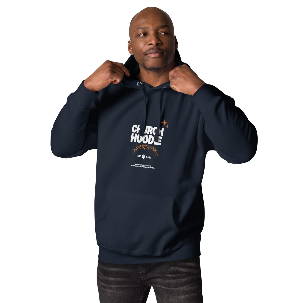 Church Hoodie – Christian Unisex Hoodie | Modern Faith Streetwear - Wear Your Heart