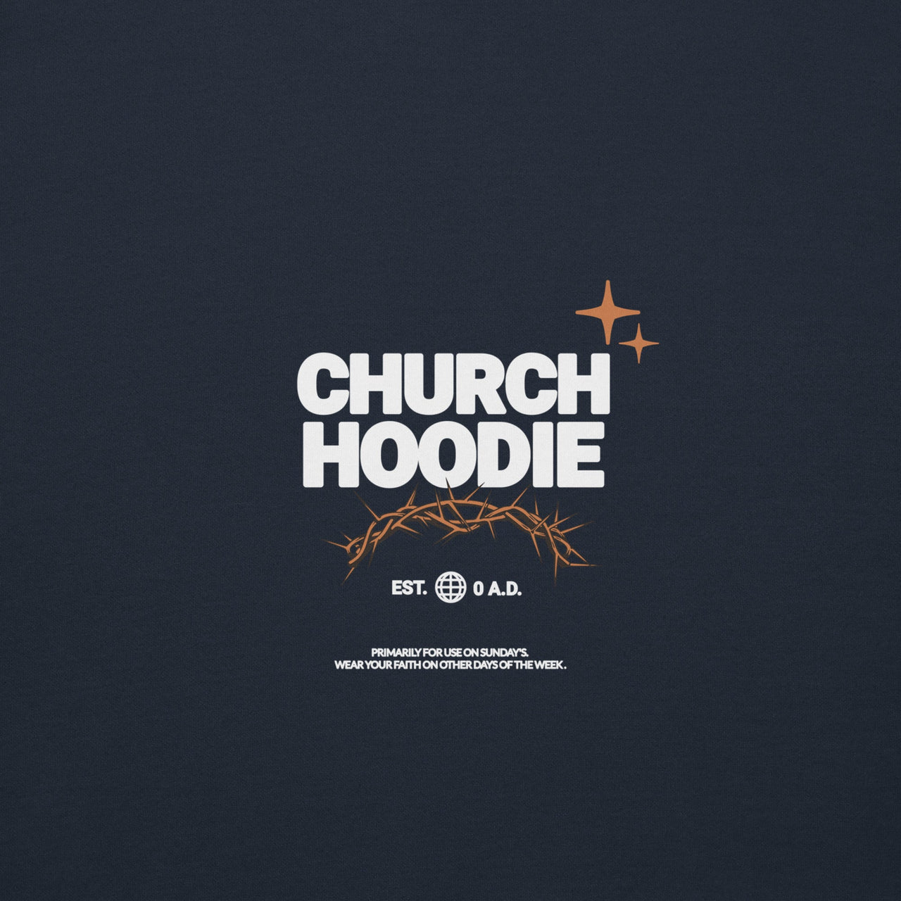 Church Hoodie – Christian Unisex Hoodie | Modern Faith Streetwear - Wear Your Heart