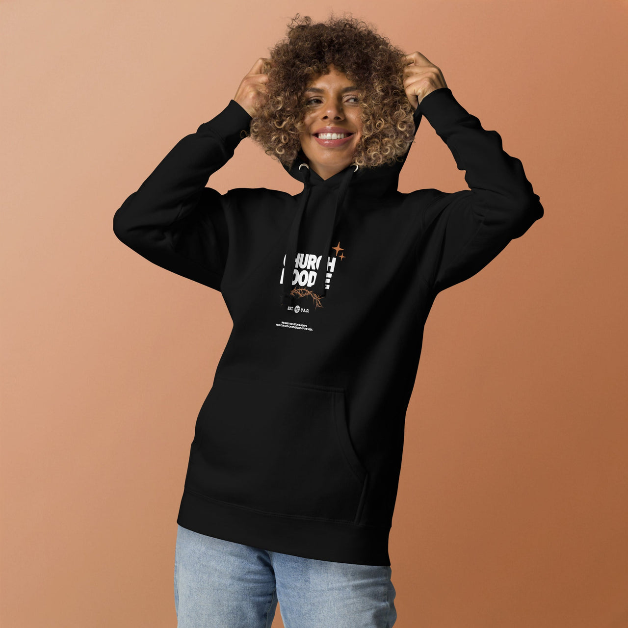 Church Hoodie – Christian Unisex Hoodie | Modern Faith Streetwear - Wear Your Heart