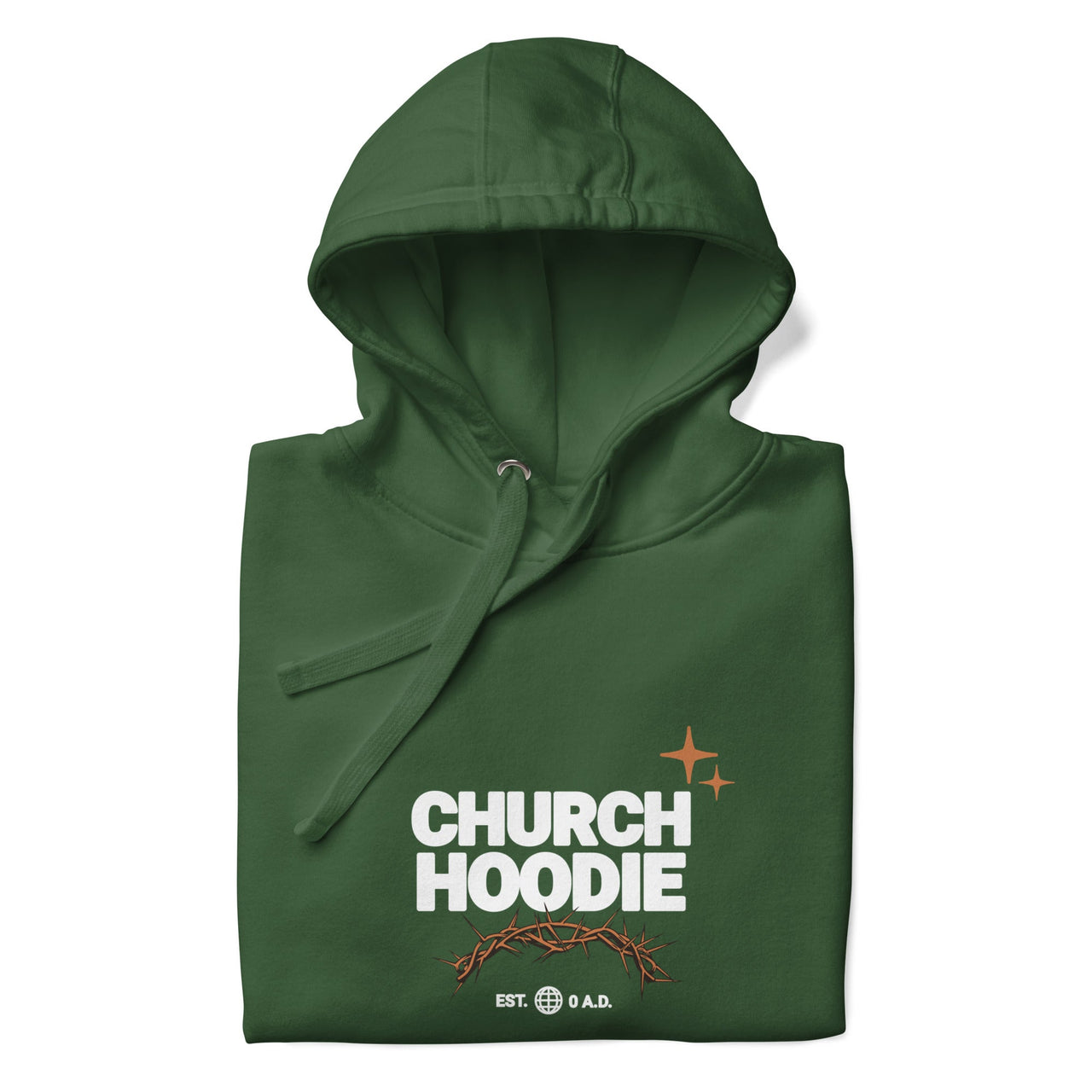 Church Hoodie – Christian Unisex Hoodie | Modern Faith Streetwear - Wear Your Heart