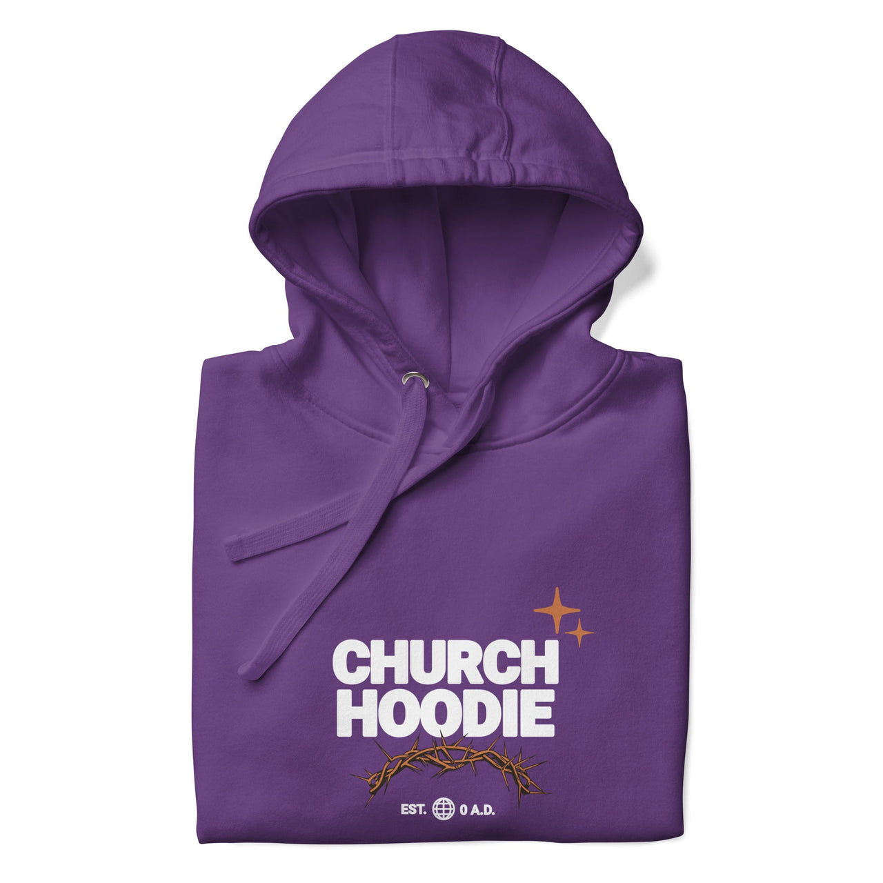 Church Hoodie – Christian Unisex Hoodie | Modern Faith Streetwear - Wear Your Heart