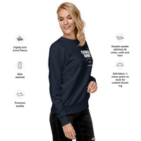 Church Shirt – Christian Unisex Premium Sweatshirt | Crown of Thorns Faith Apparel - Wear Your Heart