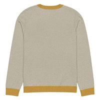 Game Face Knitted Crew Neck Sweater – Bold Christian Style