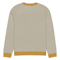 Game Face Knitted Crew Neck Sweater – Bold Christian Style