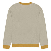 Game Face Knitted Crew Neck Sweater – Bold Christian Style