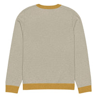Game Face Knitted Crew Neck Sweater – Bold Christian Style