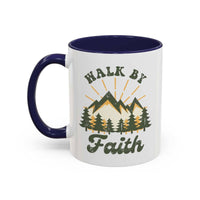 Custom Print “Walk By Faith” Mug - Wear Your Heart