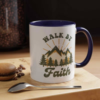 Custom Print “Walk By Faith” Mug - Wear Your Heart