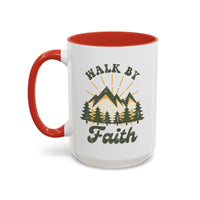 Custom Print “Walk By Faith” Mug - Wear Your Heart
