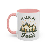 Custom Print “Walk By Faith” Mug - Wear Your Heart