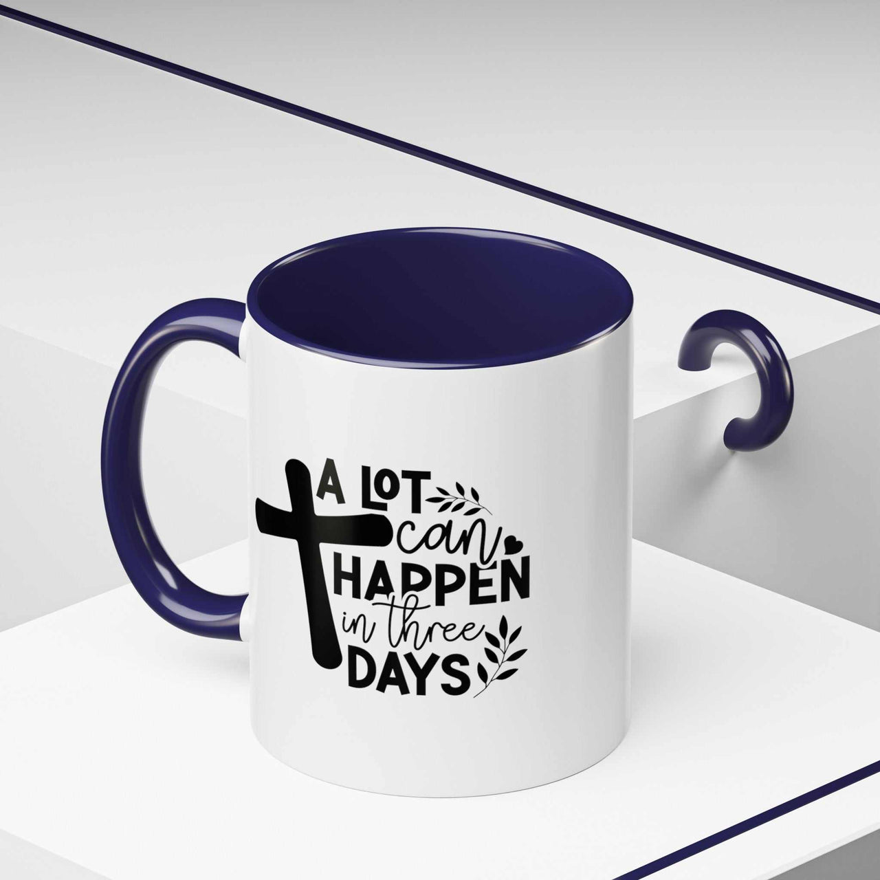 Custom Printed "A Lot Can Happen in 3 Days" Mug - Wear Your Heart