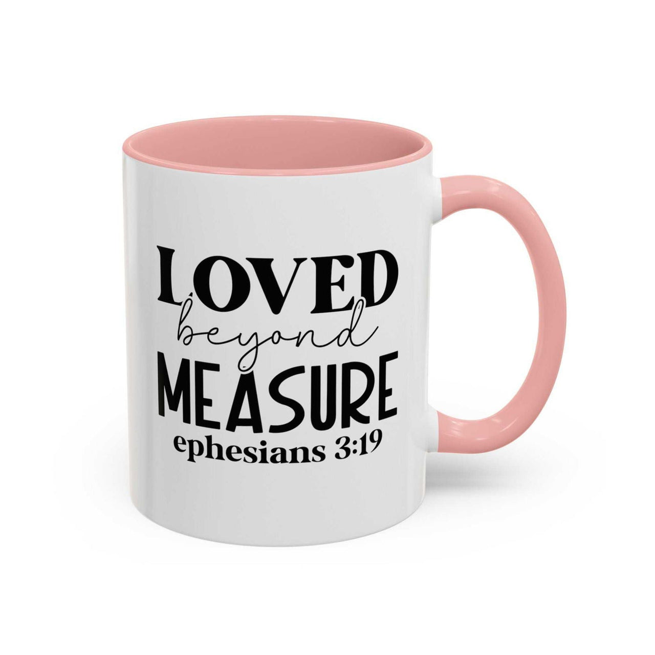 Custom Printed Loved Beyond Measure Mug - Wear Your Heart