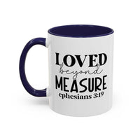 Custom Printed Loved Beyond Measure Mug - Wear Your Heart