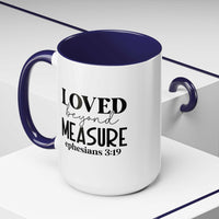 Custom Printed Loved Beyond Measure Mug - Wear Your Heart