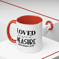 Custom Printed Loved Beyond Measure Mug - Wear Your Heart