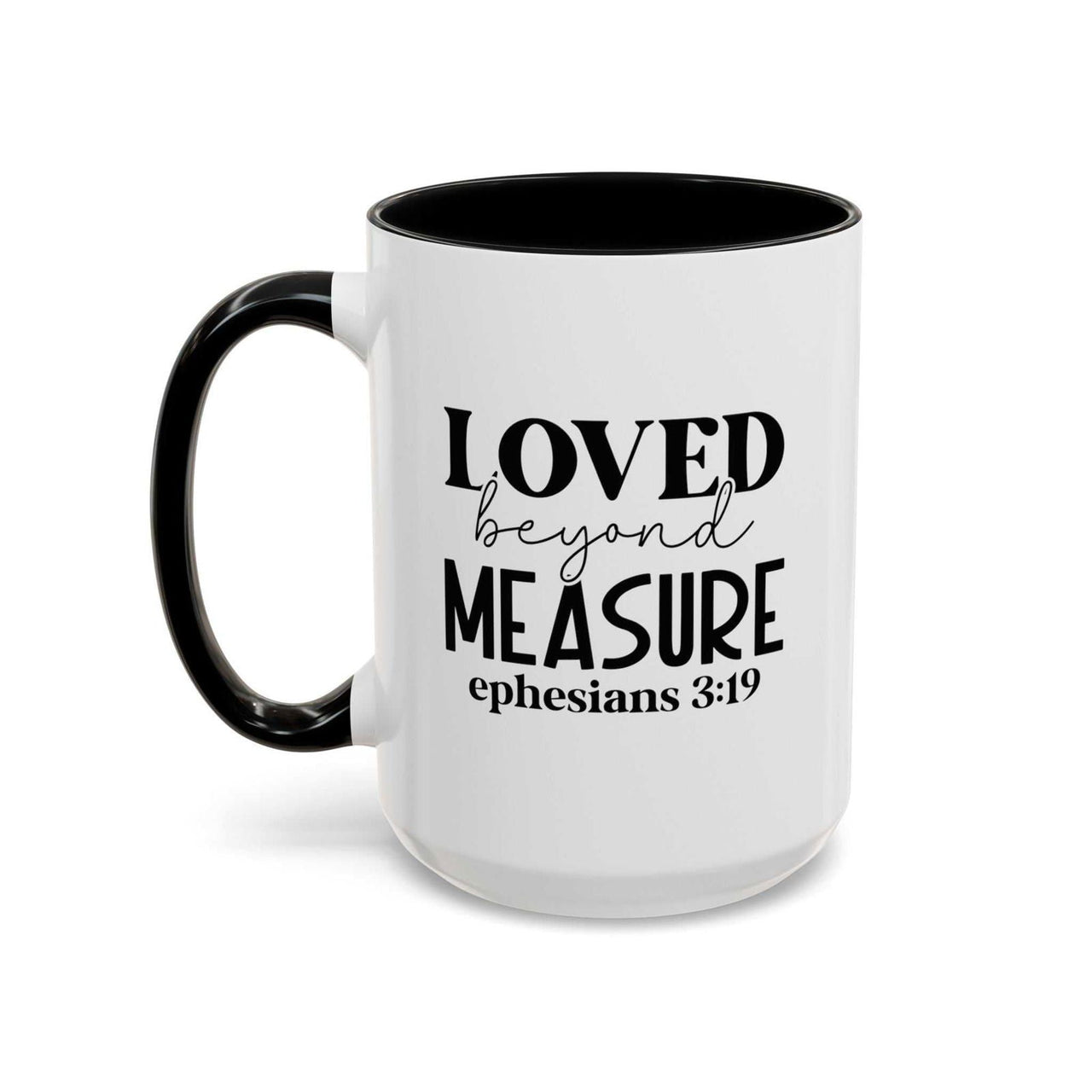 Custom Printed Loved Beyond Measure Mug - Wear Your Heart