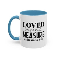 Custom Printed Loved Beyond Measure Mug - Wear Your Heart