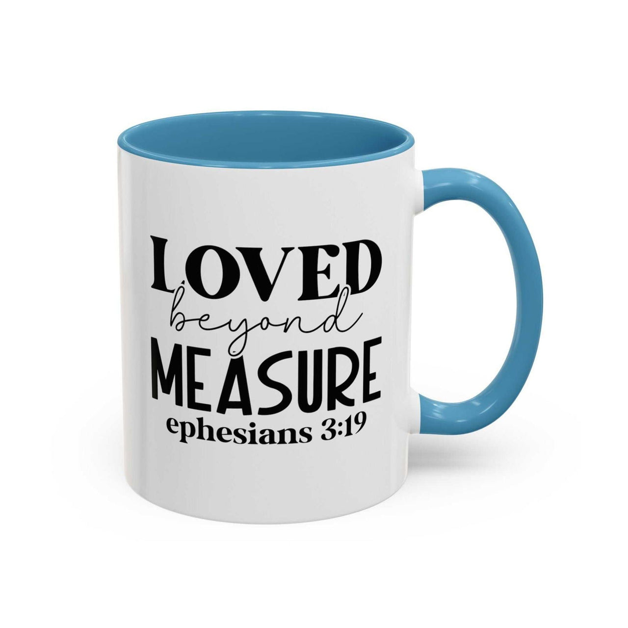 Custom Printed Loved Beyond Measure Mug - Wear Your Heart