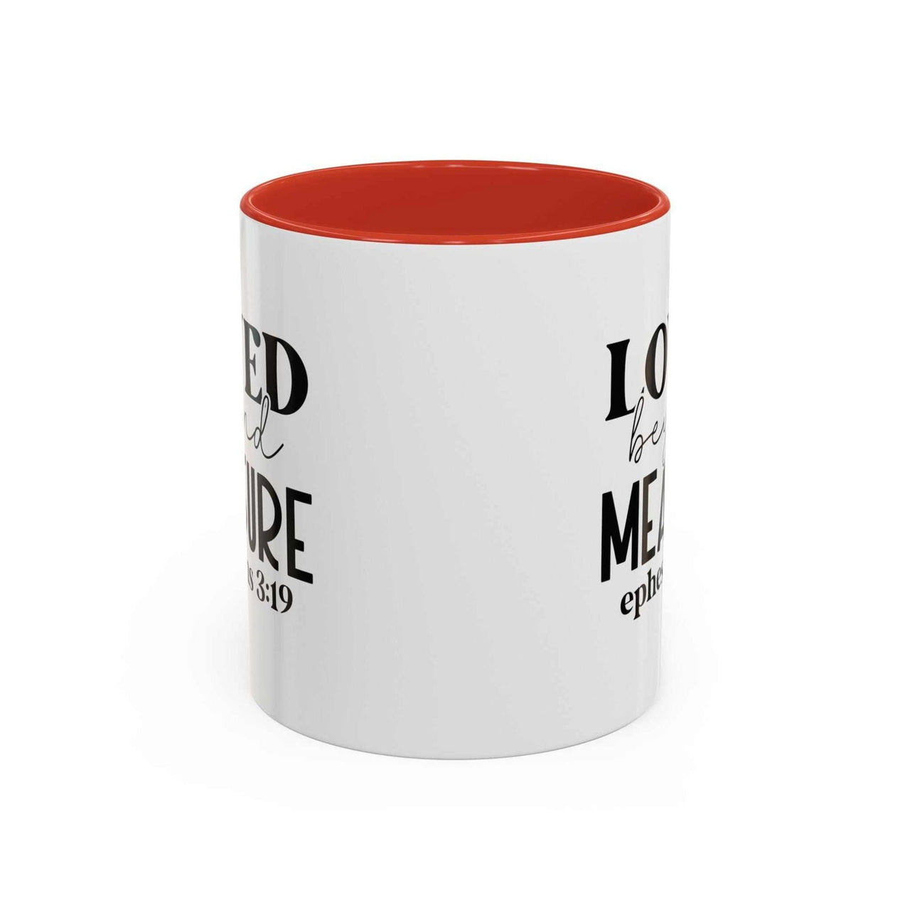 Custom Printed Loved Beyond Measure Mug - Wear Your Heart