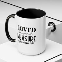Custom Printed Loved Beyond Measure Mug - Wear Your Heart