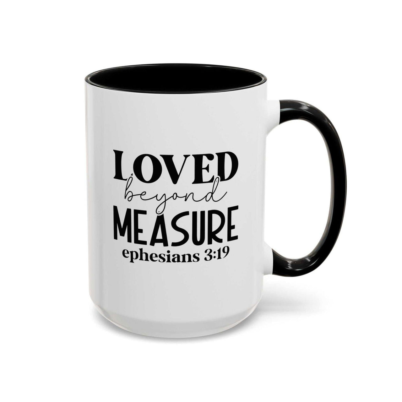 Custom Printed Loved Beyond Measure Mug - Wear Your Heart