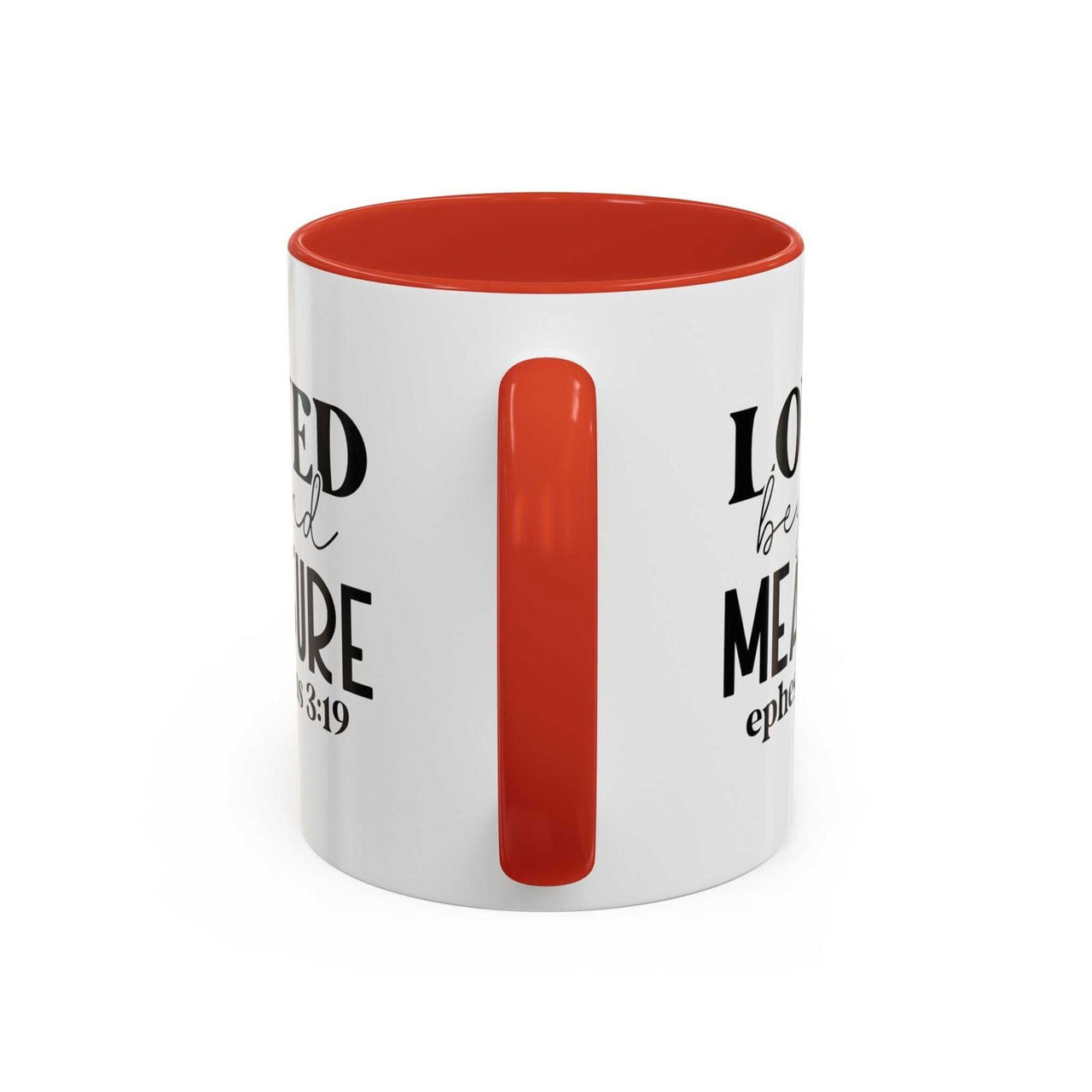 Custom Printed Loved Beyond Measure Mug - Wear Your Heart