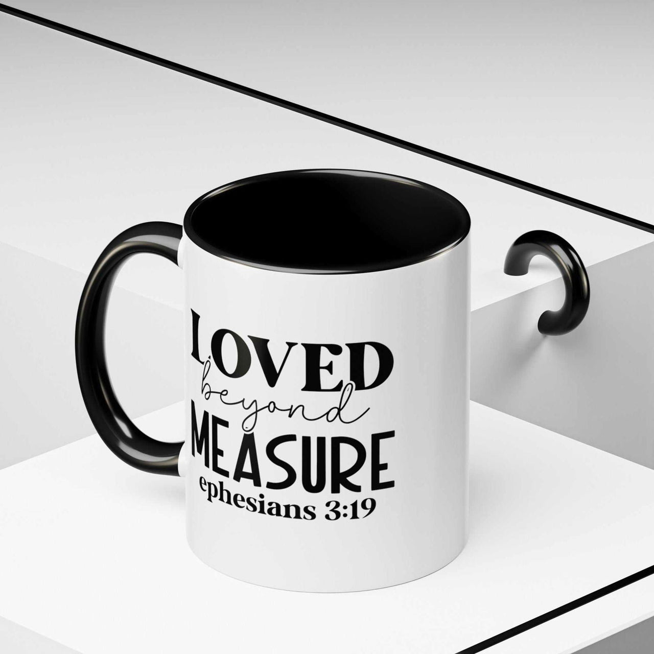 Custom Printed Loved Beyond Measure Mug - Wear Your Heart