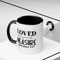 Custom Printed Loved Beyond Measure Mug - Wear Your Heart