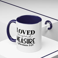 Custom Printed Loved Beyond Measure Mug - Wear Your Heart