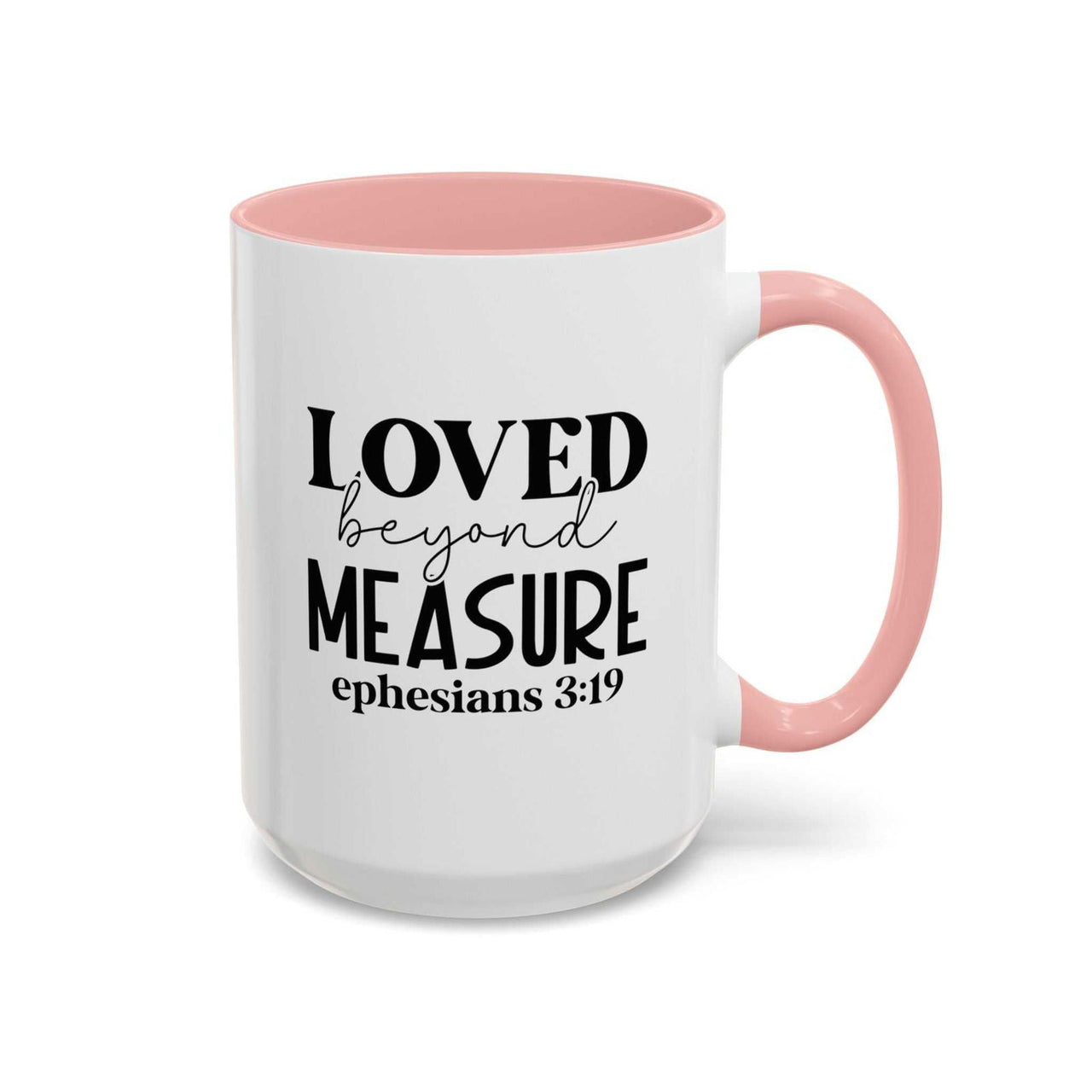 Custom Printed Loved Beyond Measure Mug - Wear Your Heart