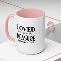 Custom Printed Loved Beyond Measure Mug - Wear Your Heart