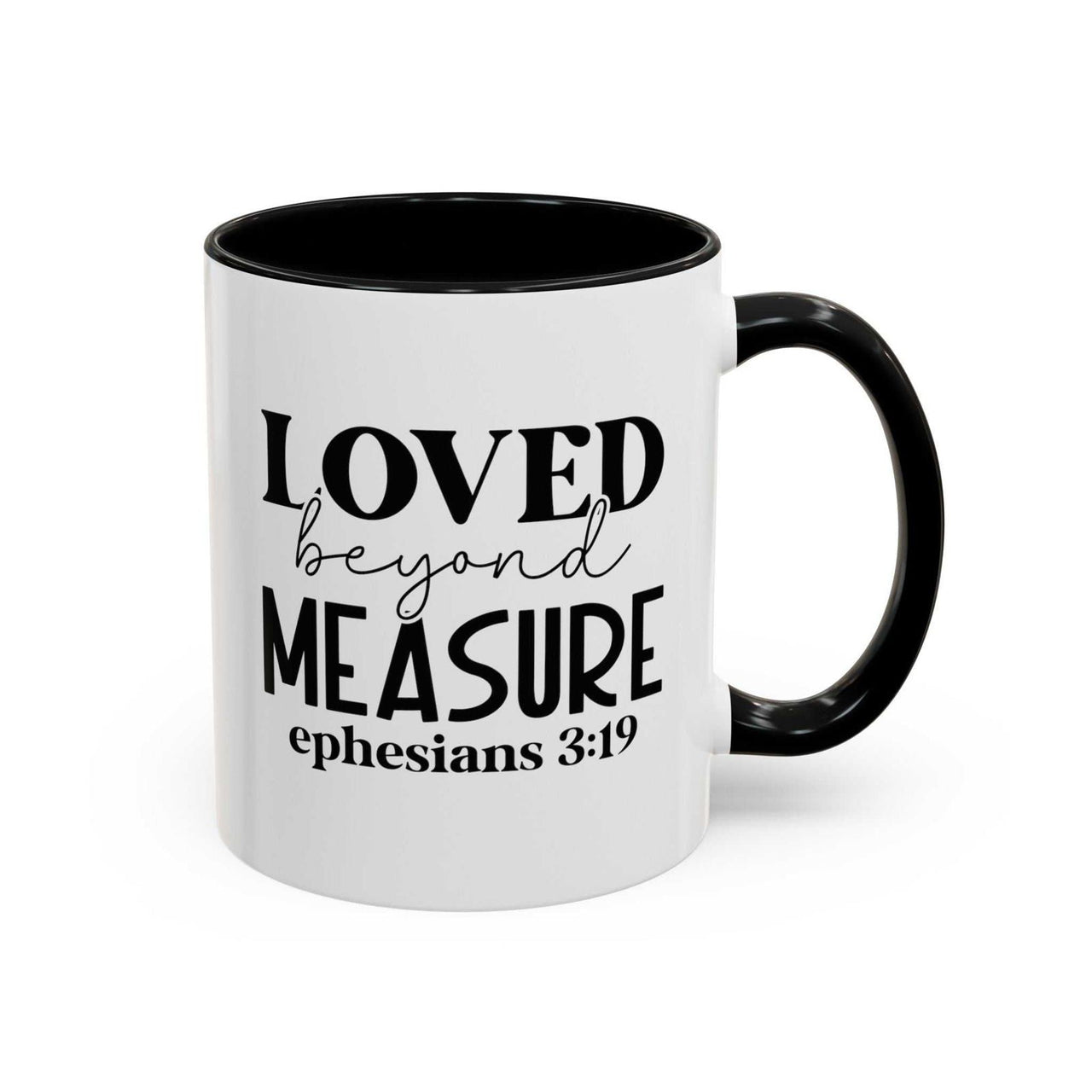 Custom Printed Loved Beyond Measure Mug - Wear Your Heart