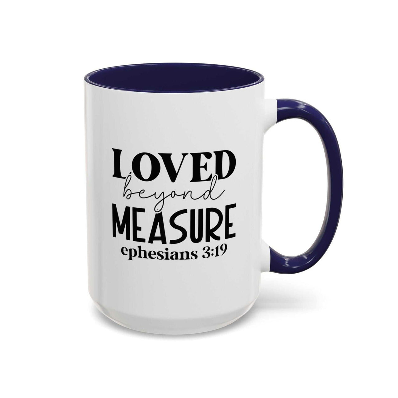 Custom Printed Loved Beyond Measure Mug - Wear Your Heart