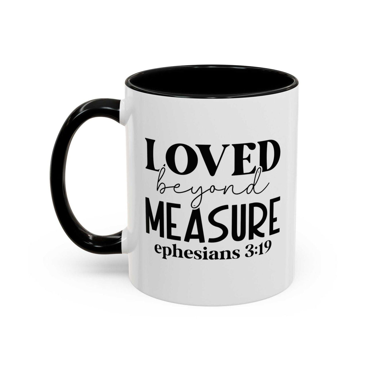 Custom Printed Loved Beyond Measure Mug - Wear Your Heart