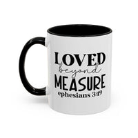 Custom Printed Loved Beyond Measure Mug - Wear Your Heart
