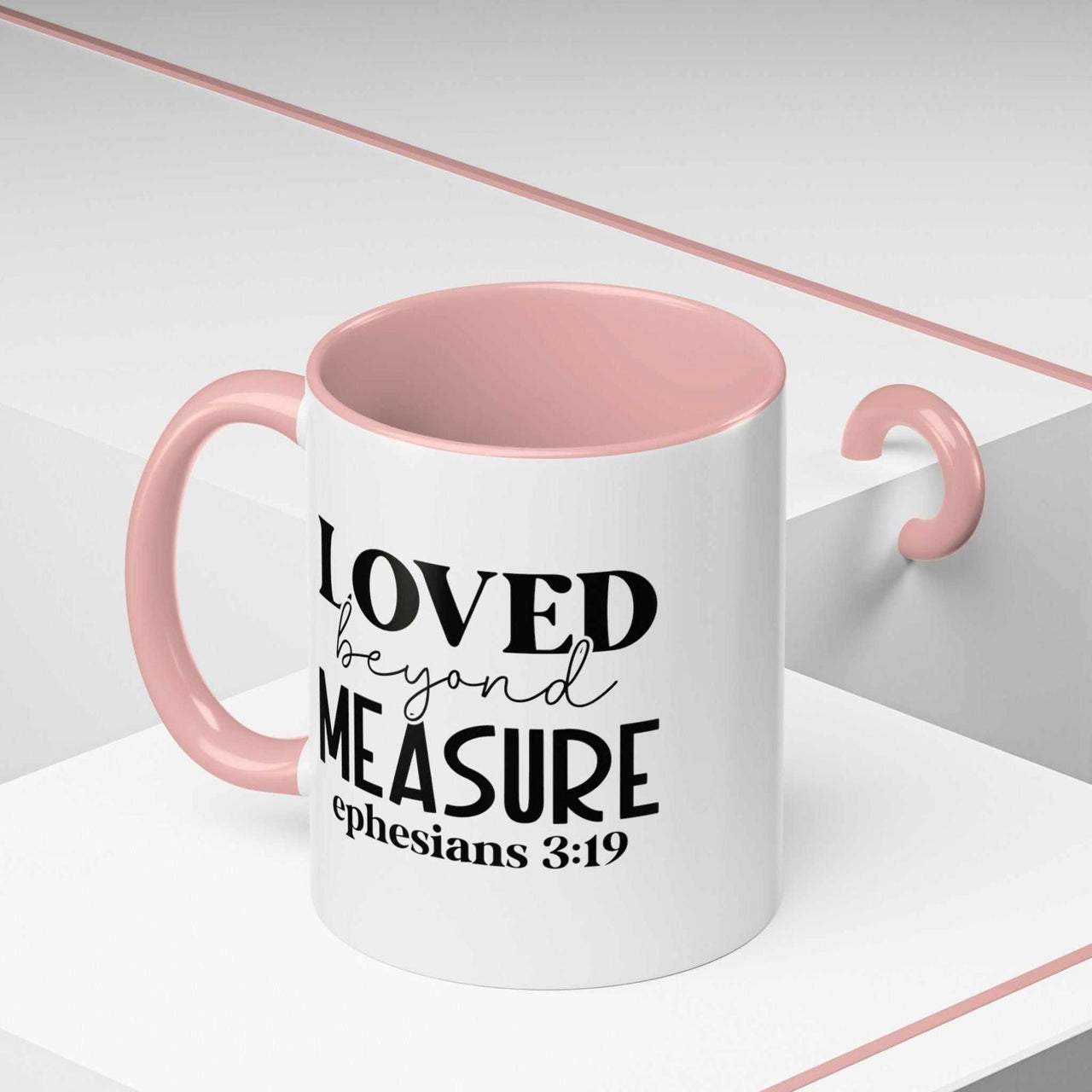 Custom Printed Loved Beyond Measure Mug - Wear Your Heart