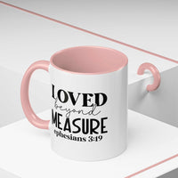 Custom Printed Loved Beyond Measure Mug - Wear Your Heart
