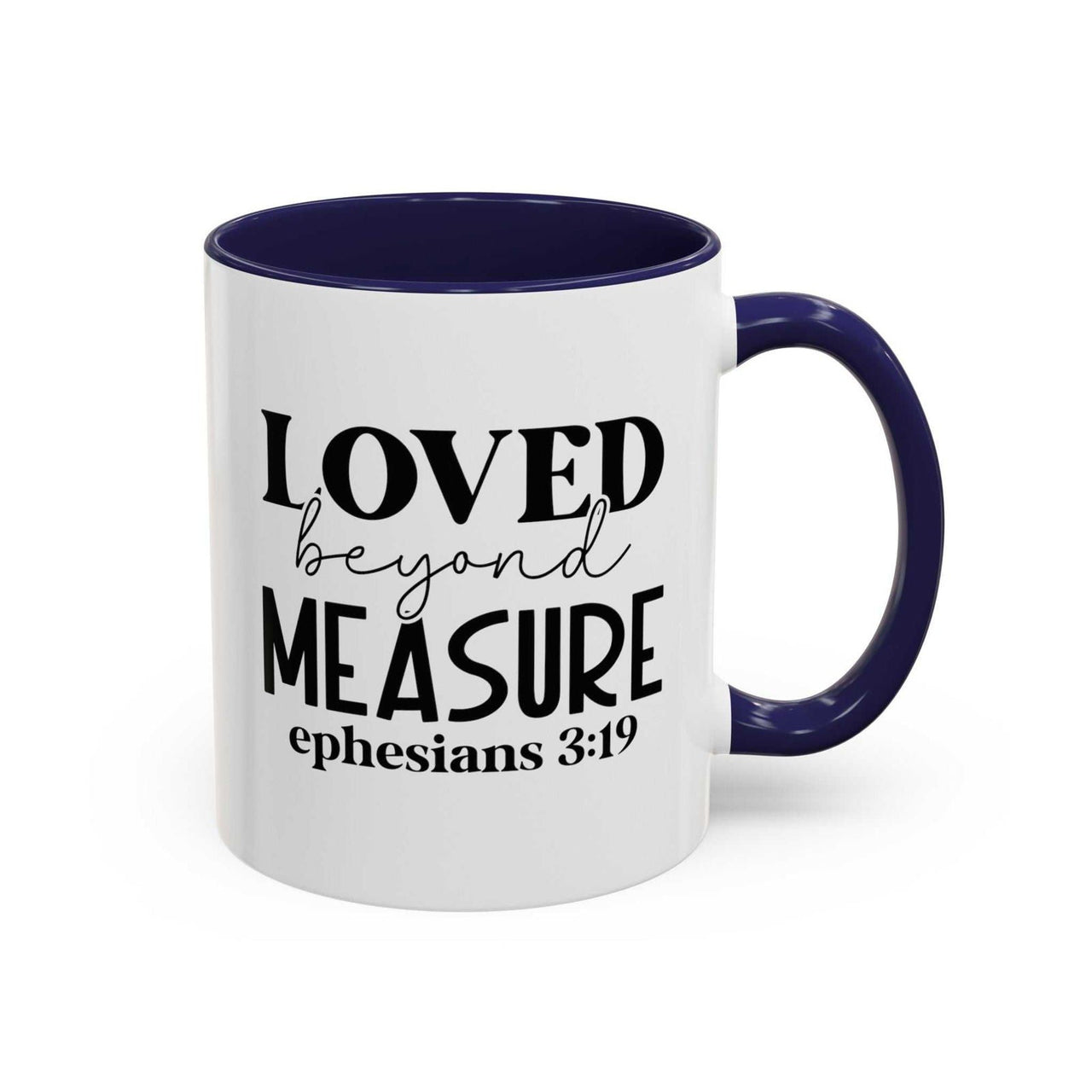 Custom Printed Loved Beyond Measure Mug - Wear Your Heart