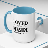 Custom Printed Loved Beyond Measure Mug - Wear Your Heart