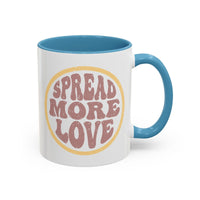 Custom Printed “Spread More Love” Mug - Wear Your Heart