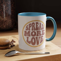 Custom Printed “Spread More Love” Mug - Wear Your Heart