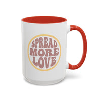 Custom Printed “Spread More Love” Mug - Wear Your Heart