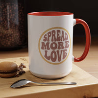 Custom Printed “Spread More Love” Mug - Wear Your Heart