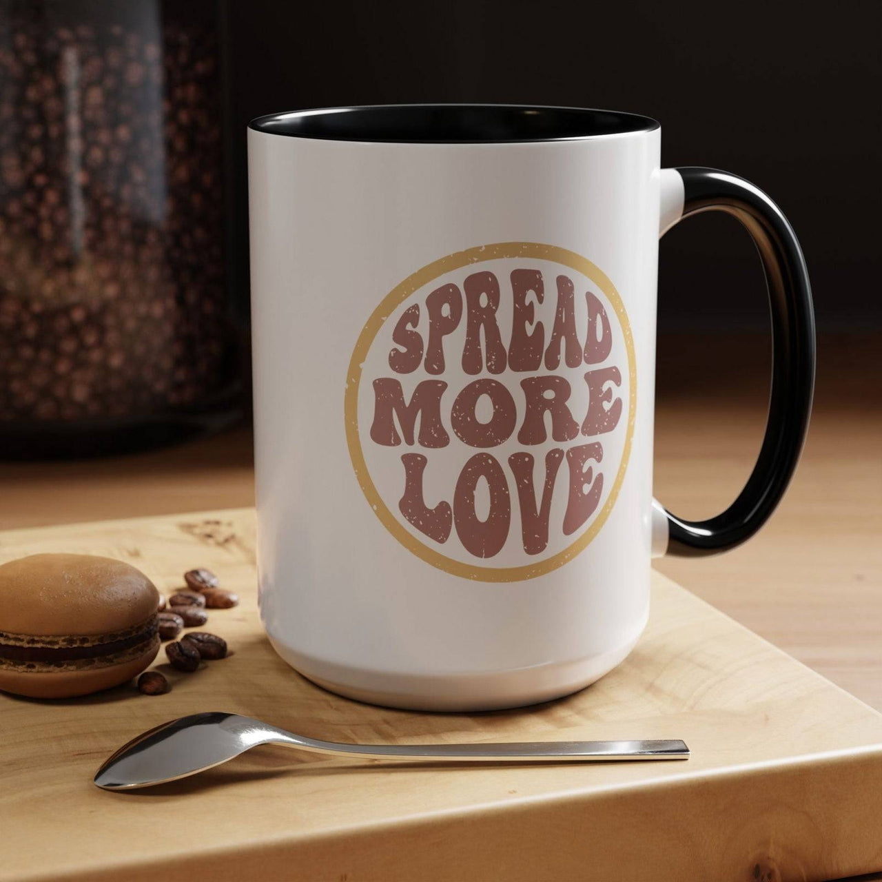 Custom Printed “Spread More Love” Mug - Wear Your Heart